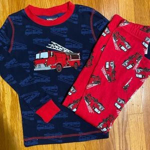 2 piece Fire truck Pajama set